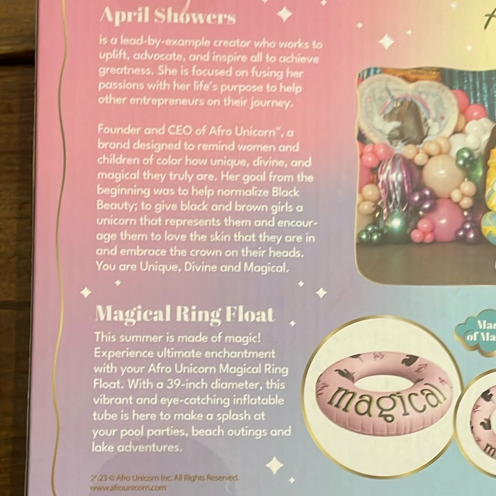 Afrounicorn Magical Pool float - Picture 6 of 16